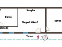 Eladó családi ház, Kisszálláson 20 M Ft, 1 szobás