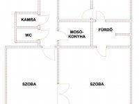 Eladó téglalakás