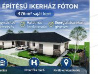 Eladó ikerház, Fóton 124.3 M Ft, 4 szobás / költözzbe.hu