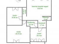 Eladó téglalakás, Dunakeszin 85 M Ft, 3+1 szobás