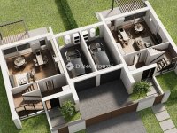 Eladó ikerház, II. kerületben 345 M Ft, 4 szobás