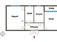 Eladó panellakás, Pécsett 48.9 M Ft, 2 szobás