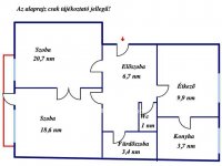 Eladó téglalakás, Tökölön 60.9 M Ft, 2 szobás
