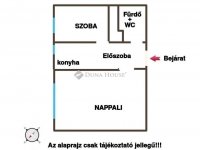 Eladó panellakás, IV. kerületben 55 M Ft, 1+1 szobás