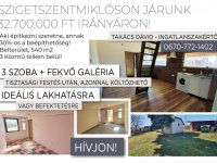 Eladó családi ház, Szigetszentmiklóson 32.7 M Ft, 3+1 szobás