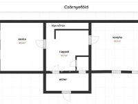 Eladó családi ház, Csörnyeföldön 31 M Ft, 3 szobás
