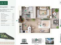 Eladó téglalakás, XIX. kerületben, Iparos utcában 66.554 M Ft