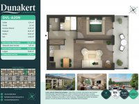 Eladó téglalakás, Vácon, Németh László utcában 69.77 M Ft