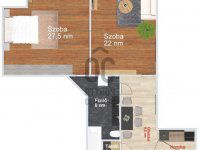 Eladó téglalakás, XIII. kerületben 132 M Ft, 2 szobás