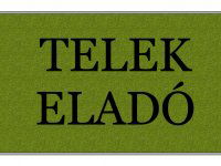 Eladó telek