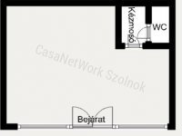 Kiadó üzlethelyiség, Szolnokon 130 E Ft / hó, 1 szobás