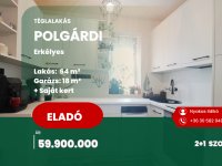 Eladó téglalakás, Polgárdin 59.9 M Ft, 2+1 szobás