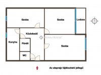 Eladó panellakás, Pécsett 50.49 M Ft, 3 szobás