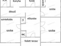 Eladó családi ház, Kecskeméten 79.9 M Ft, 3 szobás