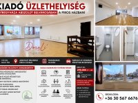 Kiadó üzlethelyiség, Nyíregyházán 290 E Ft / hó, 1 szobás