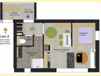 Eladó téglalakás, Debrecenben 58.538 M Ft, 2 szobás