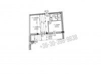 Eladó téglalakás, Jánossomorján 42.61 M Ft, 2 szobás