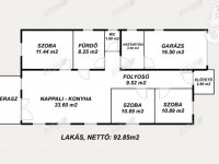 Eladó családi ház, Ballószögön 114.9 M Ft, 4 szobás