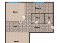 Eladó panellakás, Mosonmagyaróváron 47.9 M Ft, 2 szobás