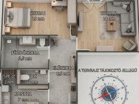 Eladó téglalakás, Tatabányán 35.8 M Ft, 2 szobás