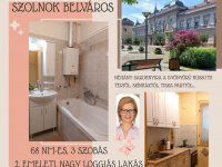 Eladó téglalakás, Szolnokon 42.5 M Ft, 3 szobás