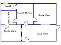 Eladó családi ház, Hajdúszoboszlón 46.5 M Ft, 1 szobás