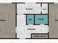 Eladó panellakás, Kecskeméten 43.99 M Ft, 2 szobás