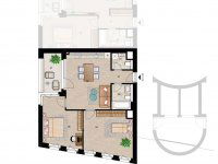 Eladó téglalakás, XVIII. kerületben, Üllői úton 85.866 M Ft