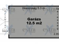 Eladó garázs, Szegeden 10.9 M Ft, 1 szobás / költözzbe.hu