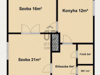 Eladó téglalakás, Győrött 55 M Ft, 2 szobás