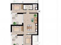 Eladó téglalakás, XVIII. kerületben, Üllői úton 106.743 M Ft