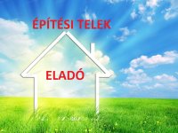 Eladó telek