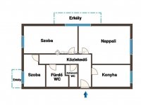 Eladó téglalakás, XVII. kerületben 92 M Ft, 3 szobás