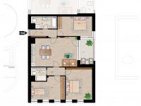 Eladó téglalakás, XVIII. kerületben, Üllői úton 115.046 M Ft