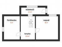 Eladó családi ház, XXIII. kerületben 37 M Ft, 1 szobás