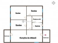 Eladó családi ház, Kisteleken 32 M Ft, 3 szobás