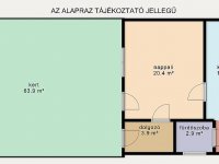 Eladó családi ház, XX. kerületben 46.9 M Ft, 1 szobás