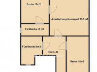 Eladó téglalakás, VI. kerületben 169.9 M Ft, 3 szobás