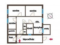 Eladó téglalakás, Kiskőrösön 41.99 M Ft, 3 szobás