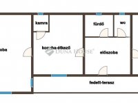 Eladó családi ház, Adácson 35 M Ft, 2 szobás