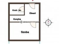 Eladó panellakás, Kecskeméten 36.9 M Ft, 1 szobás