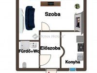Eladó téglalakás