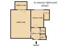 Eladó téglalakás