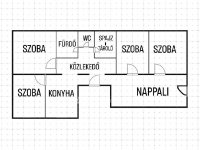 Eladó családi ház, Hosszúhetényen 32.9 M Ft, 4 szobás