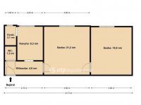 Eladó téglalakás, X. kerületben 55 M Ft, 2 szobás