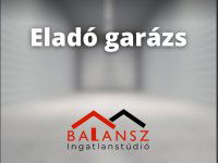 Eladó garázs