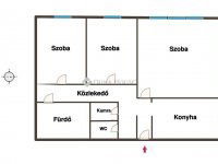 Eladó panellakás, IV. kerületben 62.9 M Ft, 3 szobás