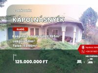 Eladó családi ház, Kápolnásnyéken 125 M Ft, 5 szobás