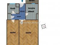 Eladó téglalakás, Budapesten, XX. kerületben 48.9 M Ft, 2 szobás