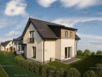 Eladó ikerház, Pilisborosjenőn 167 M Ft, 3+2 szobás